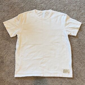 American Giant Men's Medium Everest Short Sleeve Crew Neck Shirt Heavyweight